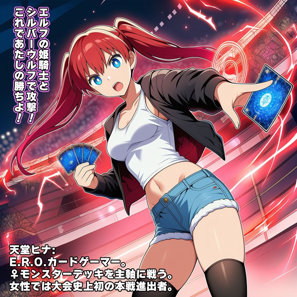 エロカードゲーマー敗北 Enhanced Reality Overflow 画像1