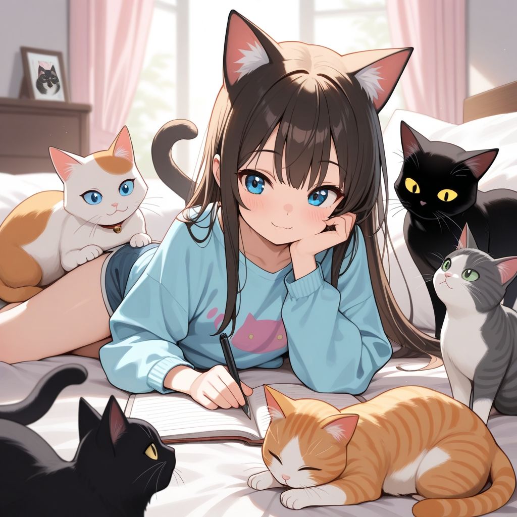 あるし屋AI画集〜冬の癒しの少女達〜 サンプル画像 3
