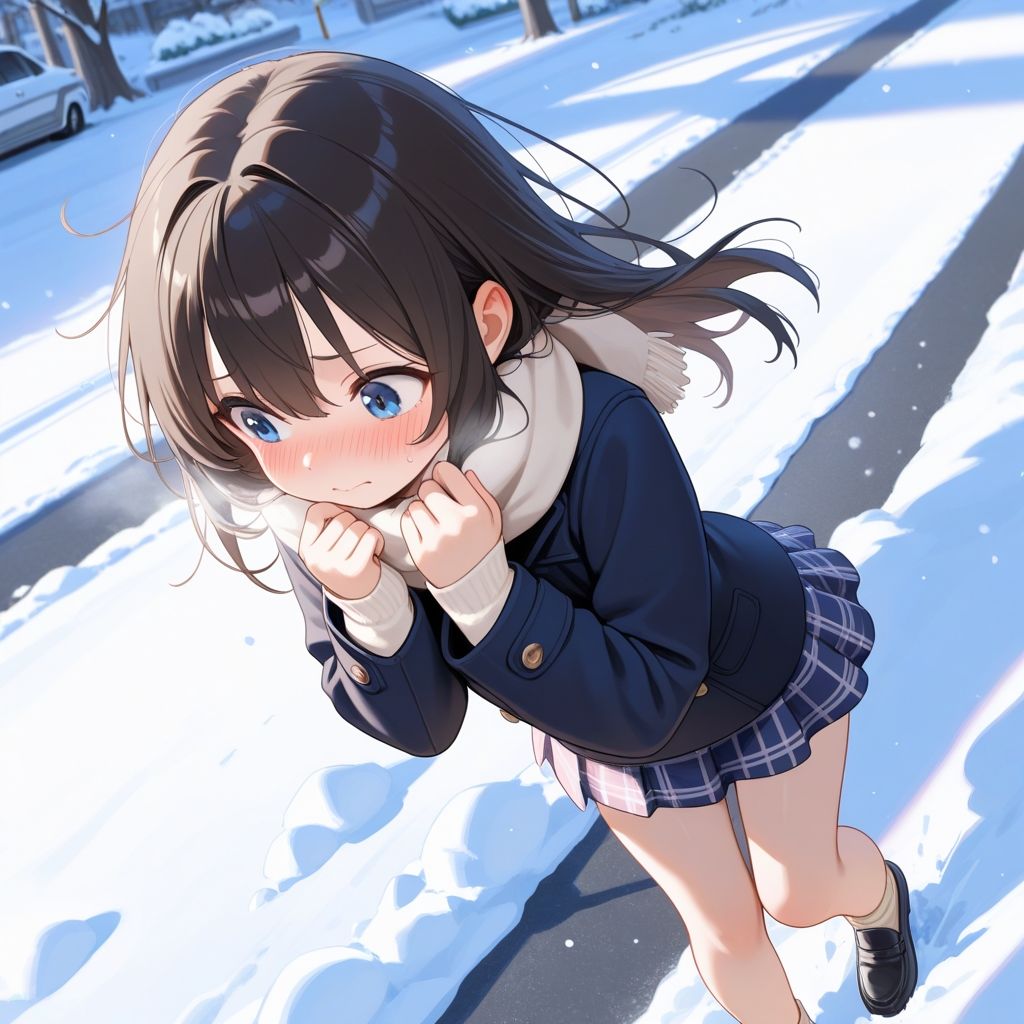 あるし屋AI画集〜冬の癒しの少女達〜 サンプル画像 4
