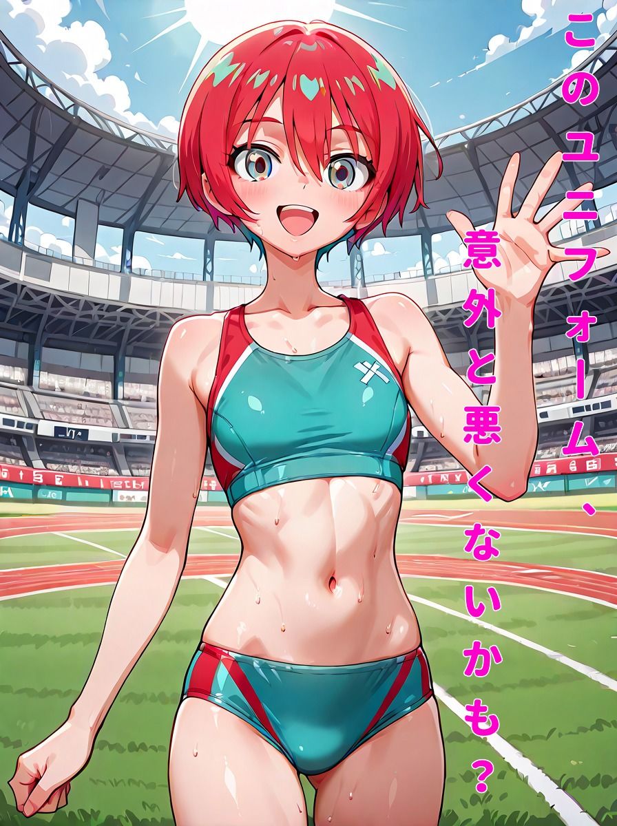 「Run! Run! Yuzuriha!」陸上ユニフォームのマチュがみたい…そんなあなたのための作品です。 画像3