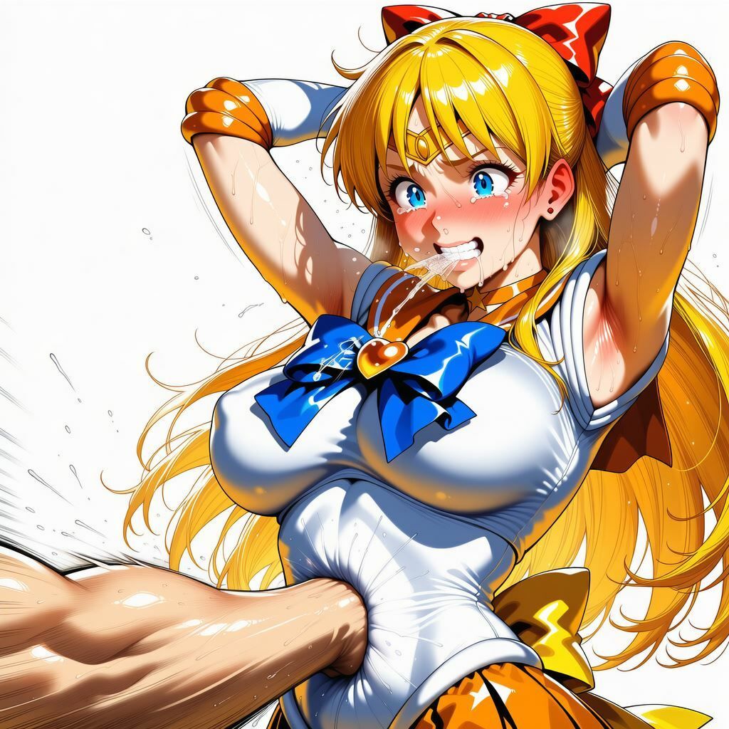 サンプル画像4:可憐なるヴィーナスにボディブロー 〜悶絶する美奈子さん〜(ラブリーパンチ（パロディ）) [d_719376]