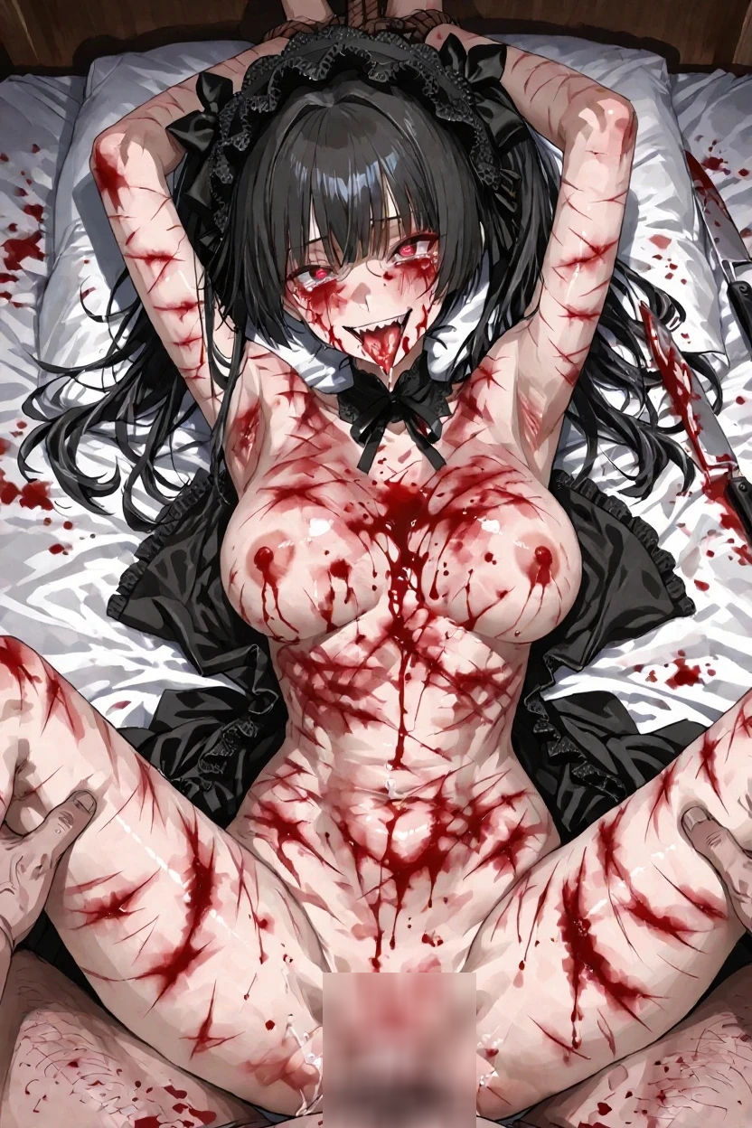 傷だらけ・・・イラストCG集 画像4