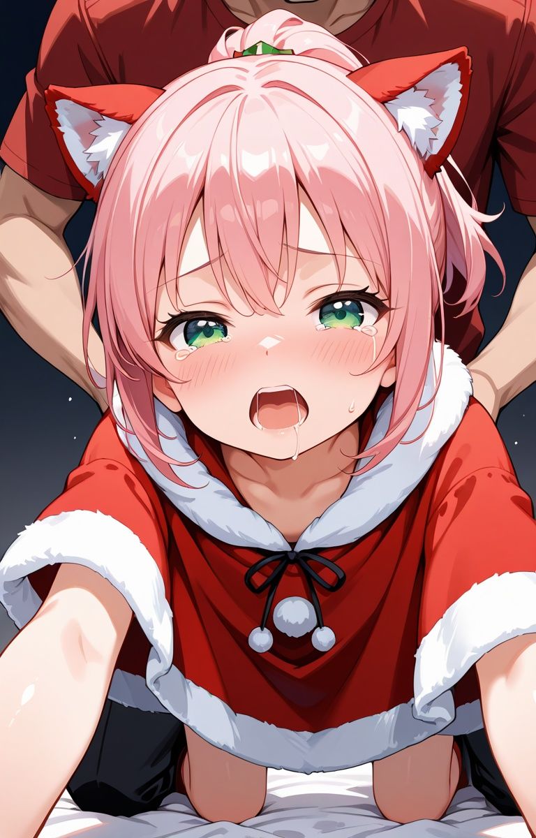 【エロ漫画】【あおいろ＊グラフィ】サンタコス少女15人（2025年12月号）7