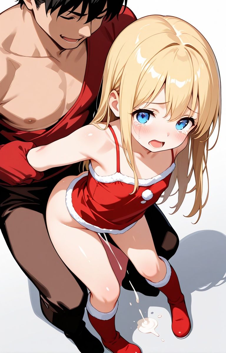 【エロ漫画】【あおいろ＊グラフィ】サンタコス少女15人（2025年12月号）9