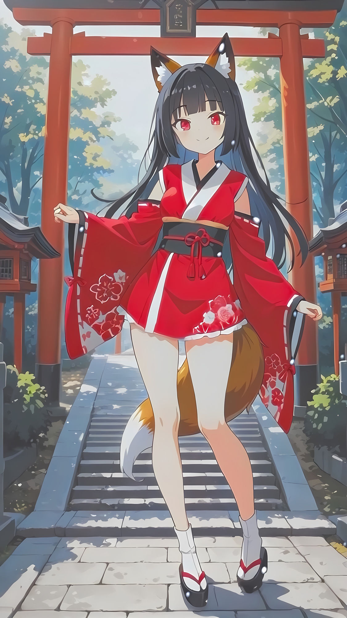 狐娘アートヌードCG集 画像1