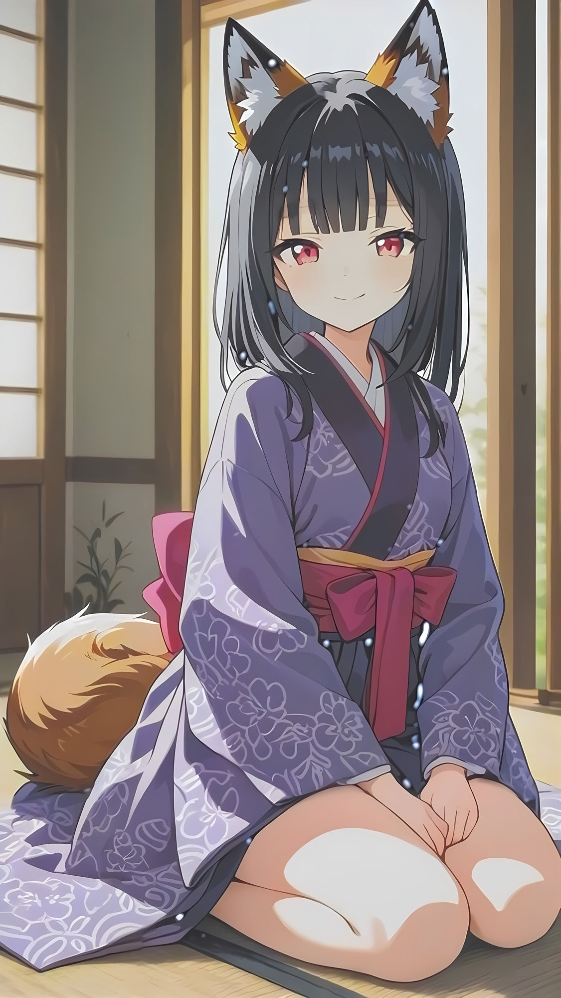 サンプル画像3:狐娘アートヌードCG集(アトリエハーテ) [d_719506]