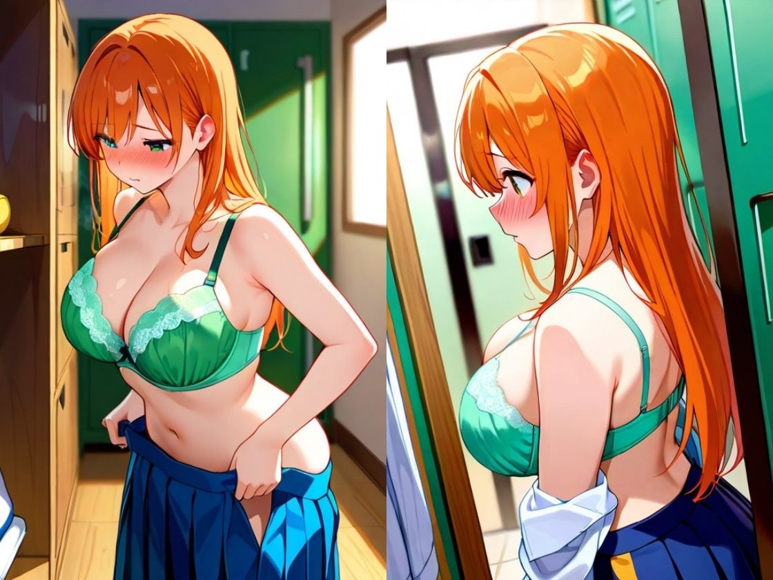 サンプル画像1:浴衣の帯、少しだけほどけて橋ひかりと過ごした、山奥の一夜(FabLab) [d_719611]