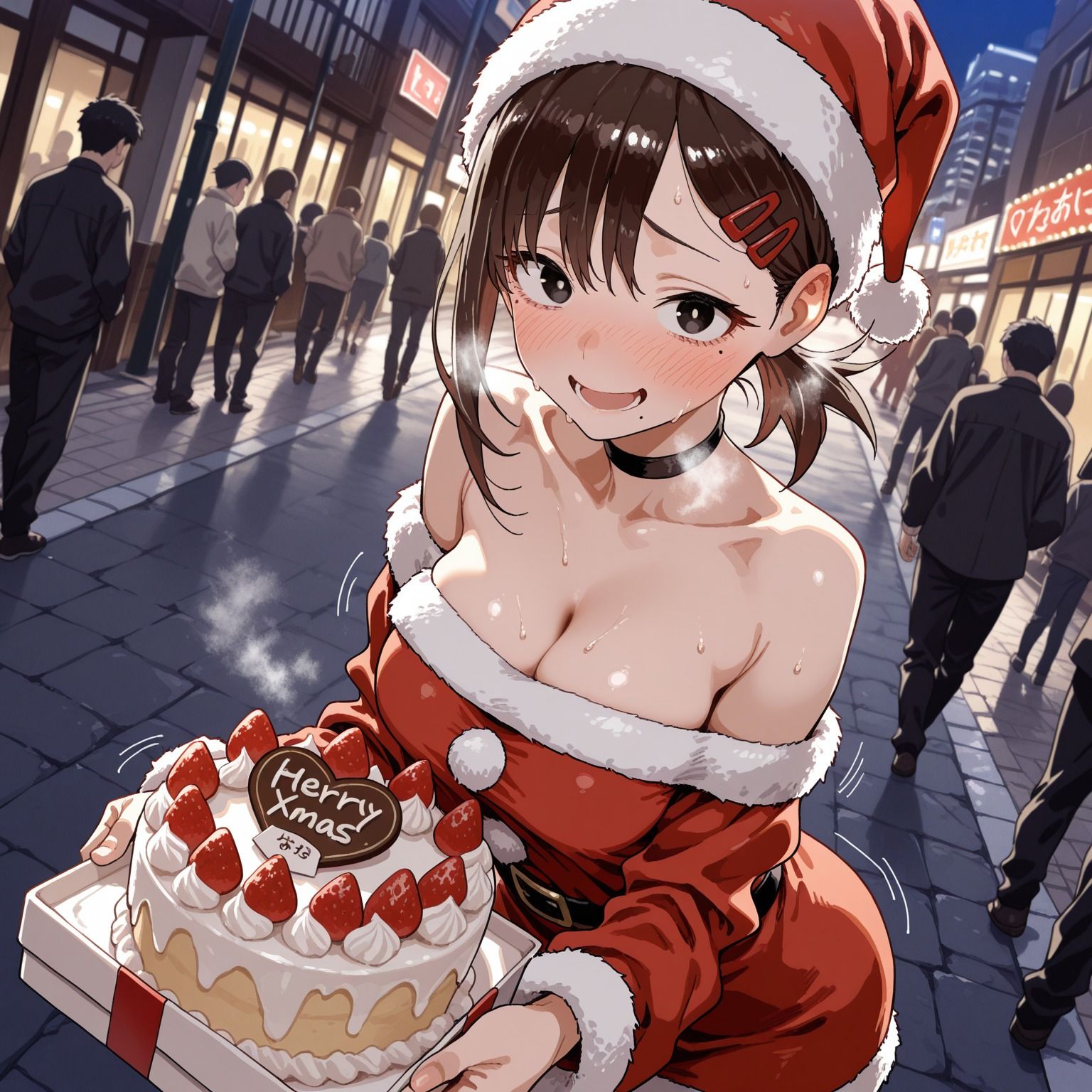 サンプル画像1:ケーキ売りのコ〇ニちゃん(チェス) [d_719665]