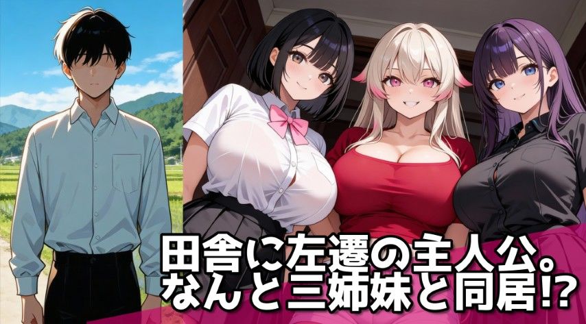 サンプル画像1:孕ませ郡夜●い村の三姉妹〜熱い白濁精子を取り合う爆乳三姉妹とドクドク中出しナイト〜(ぬけにんX) [d_719710]