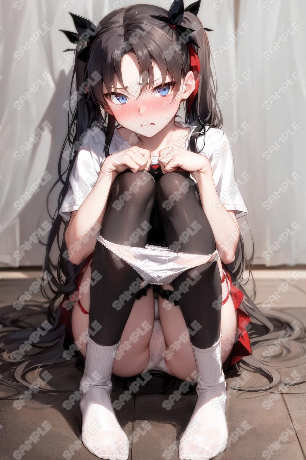 キャラフェチ  騎士王  体育座りパンチラ編2 画像10