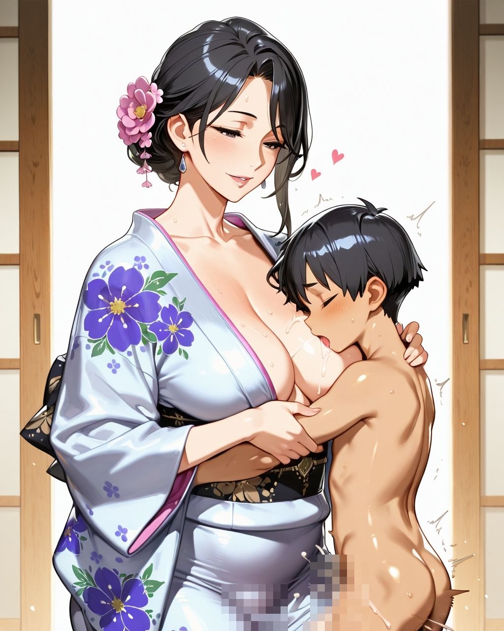 【エロ漫画】熟女の誘惑313