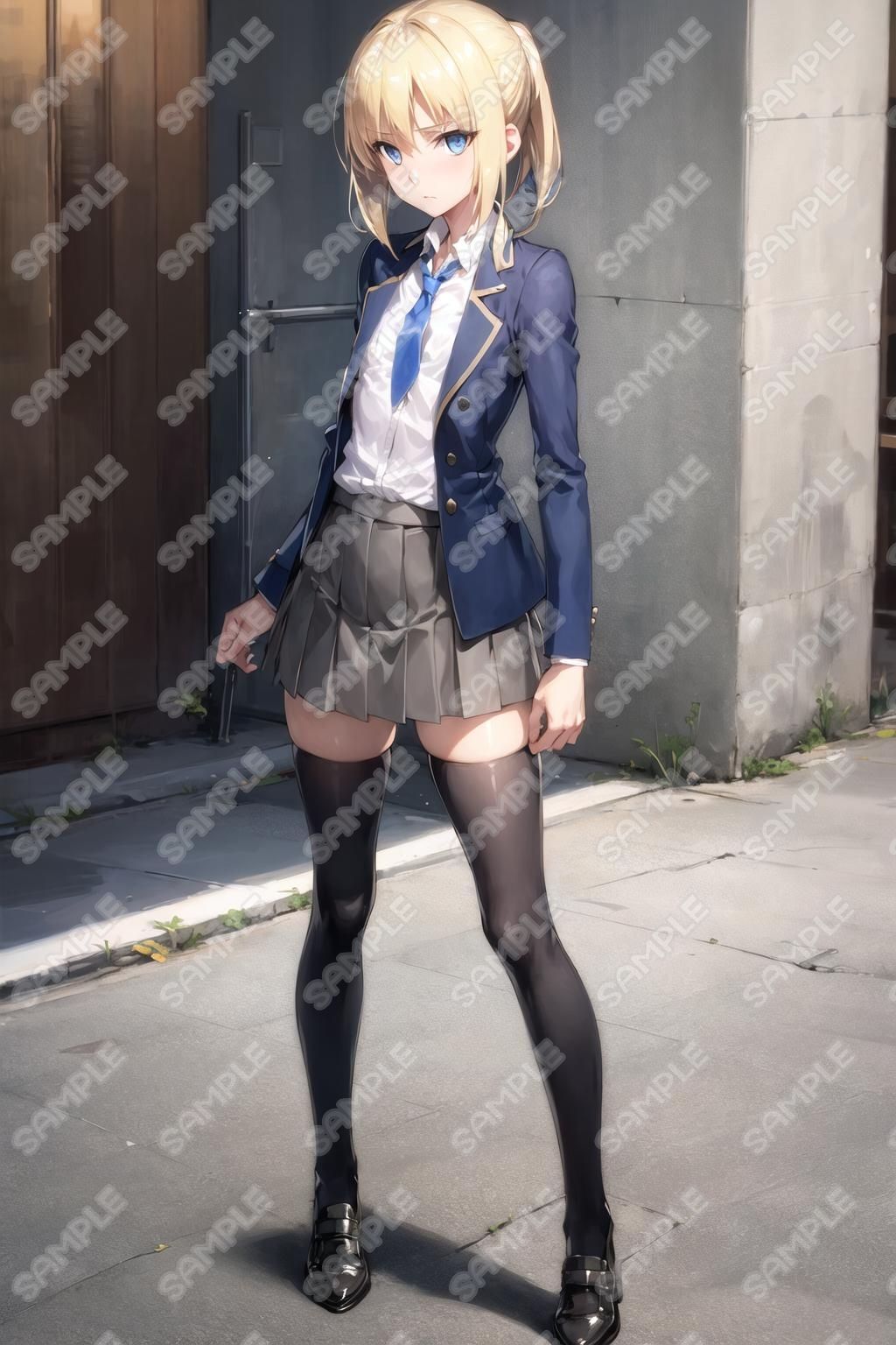 キャラフェチ  騎士王  街中で赤面編 画像2