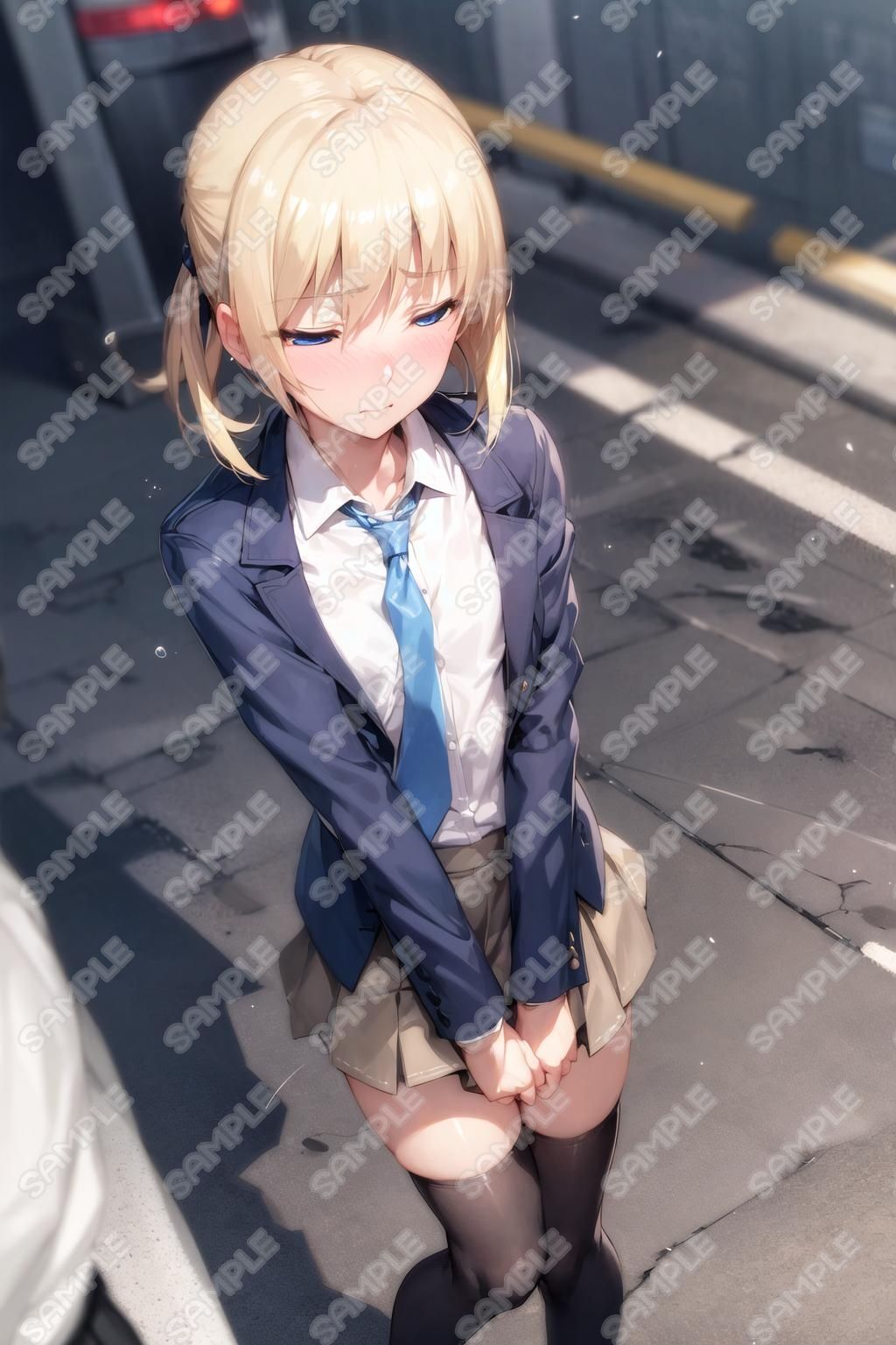 キャラフェチ  騎士王  街中で赤面編 画像3