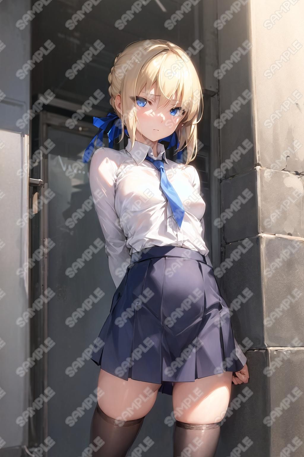 キャラフェチ  騎士王  街中で赤面編 画像5