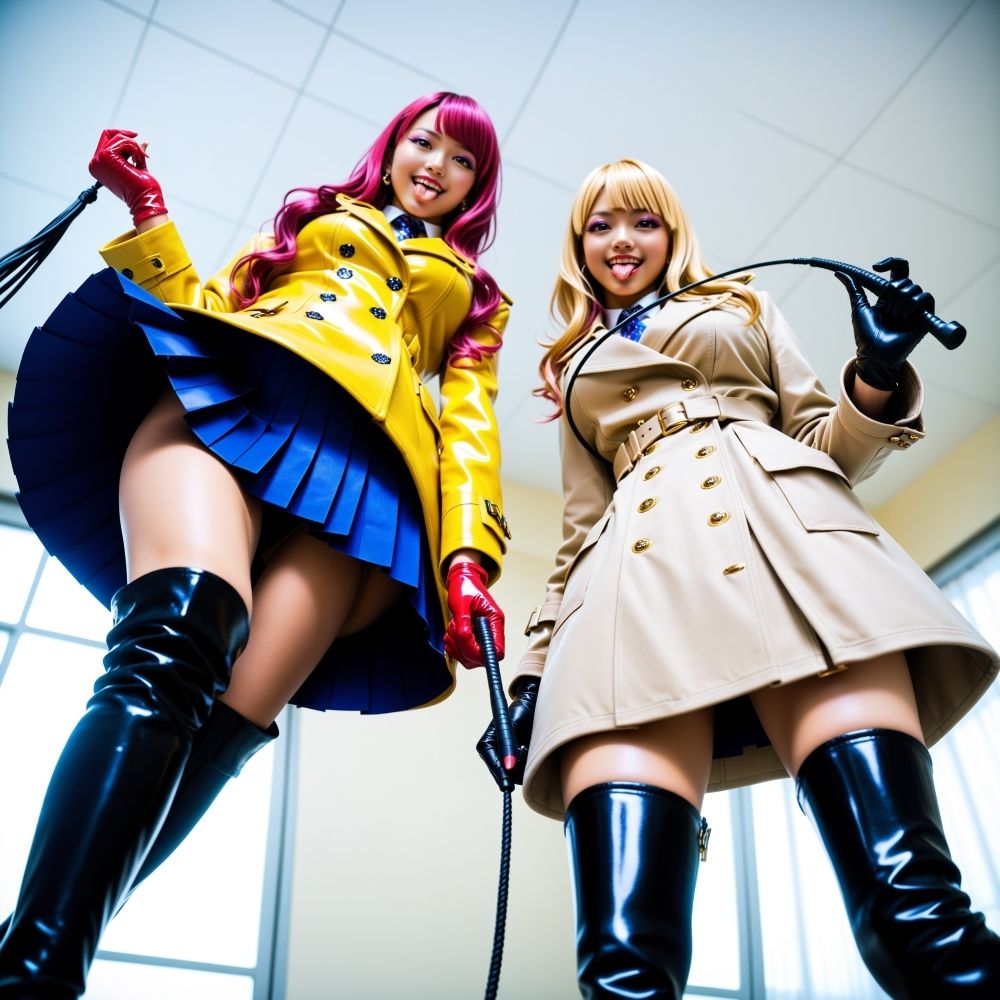 制服QUEEN ブーツ9 ＆ トレンチコート | Baked Strontium