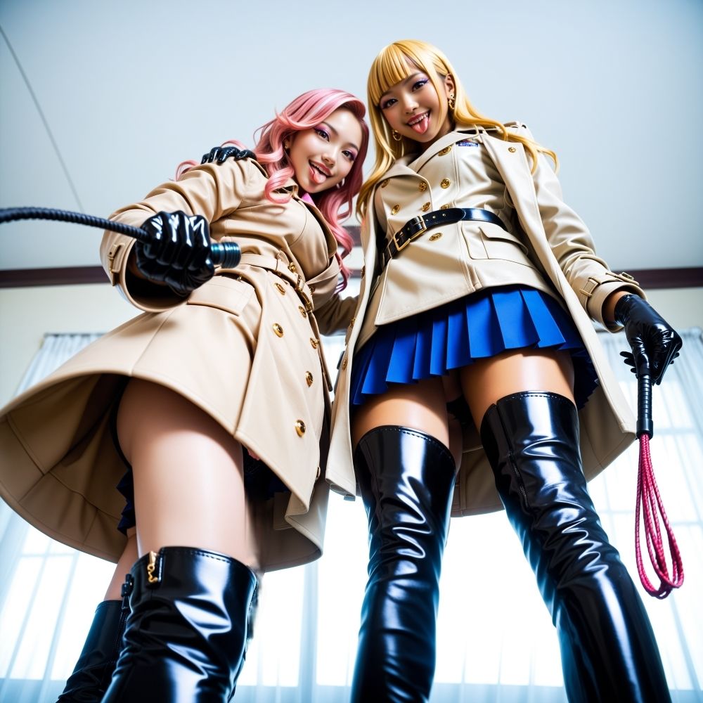 制服QUEEN ブーツ9 ＆ トレンチコート 画像10