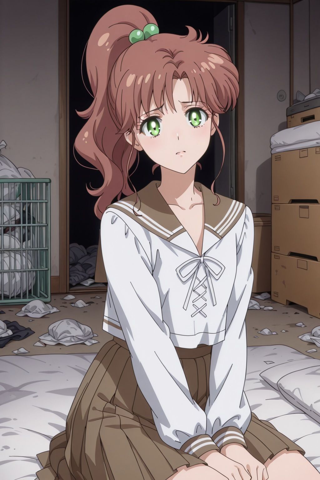 汚部屋に監禁され何度も種付けされて セー●ージュピター まこと 画像1