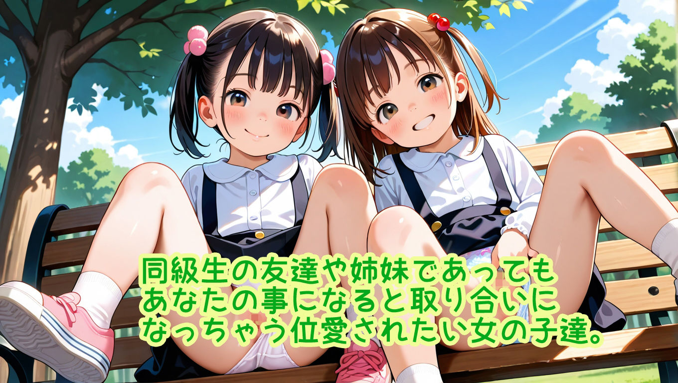 【エロ漫画】おまんまん見せて♪せいくらべふれんず＆しすたーず2