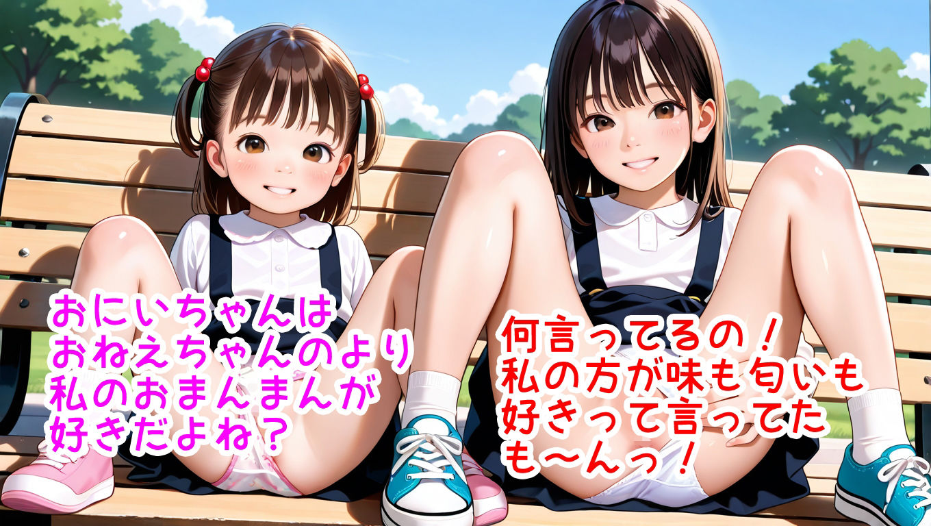 【エロ漫画】おまんまん見せて♪せいくらべふれんず＆しすたーず3