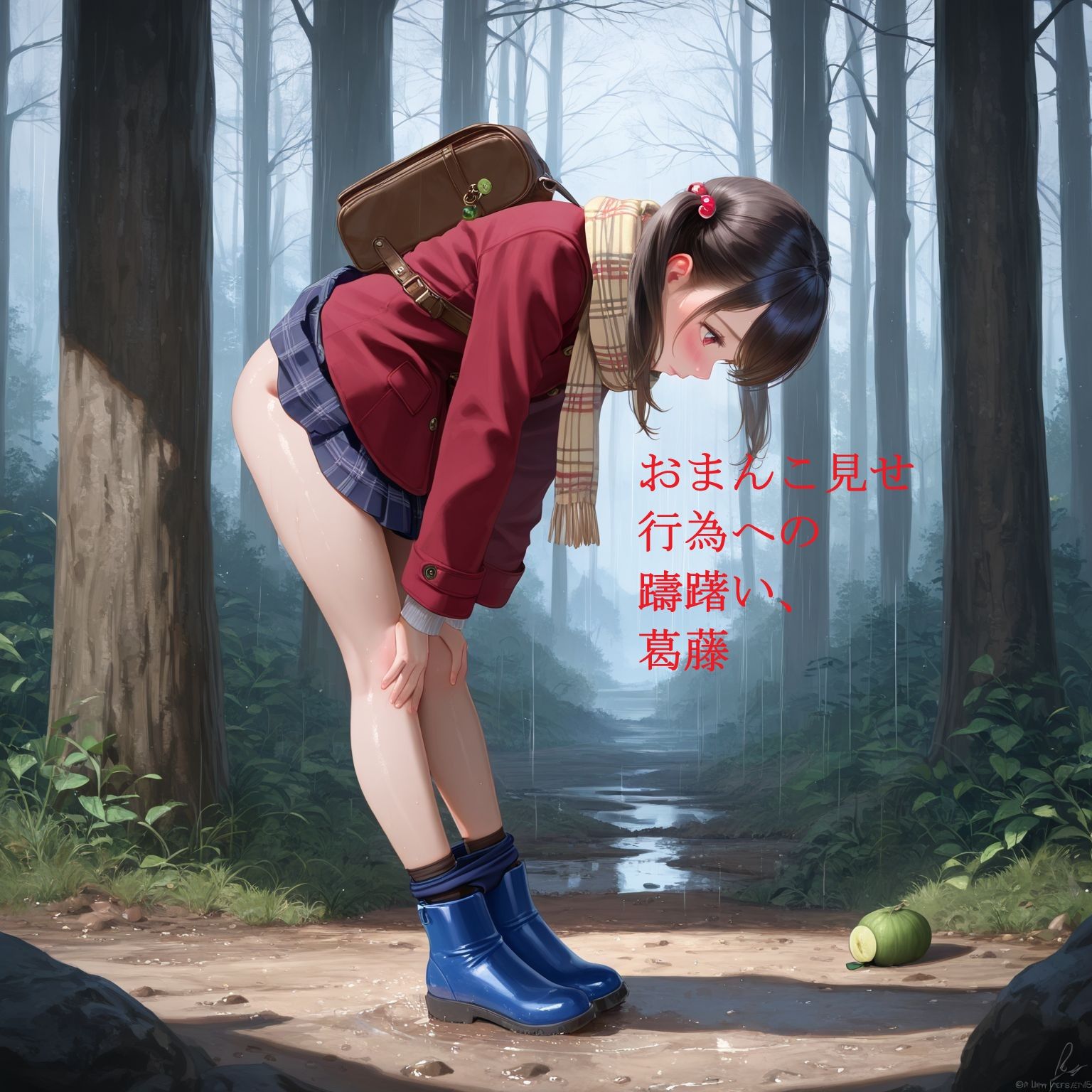 冬の制服女子校生（2） -スカートの中、見せてもらってイイですか？ もしよかったらスカート、脱いでもらってイイですか？- サンプル画像 8
