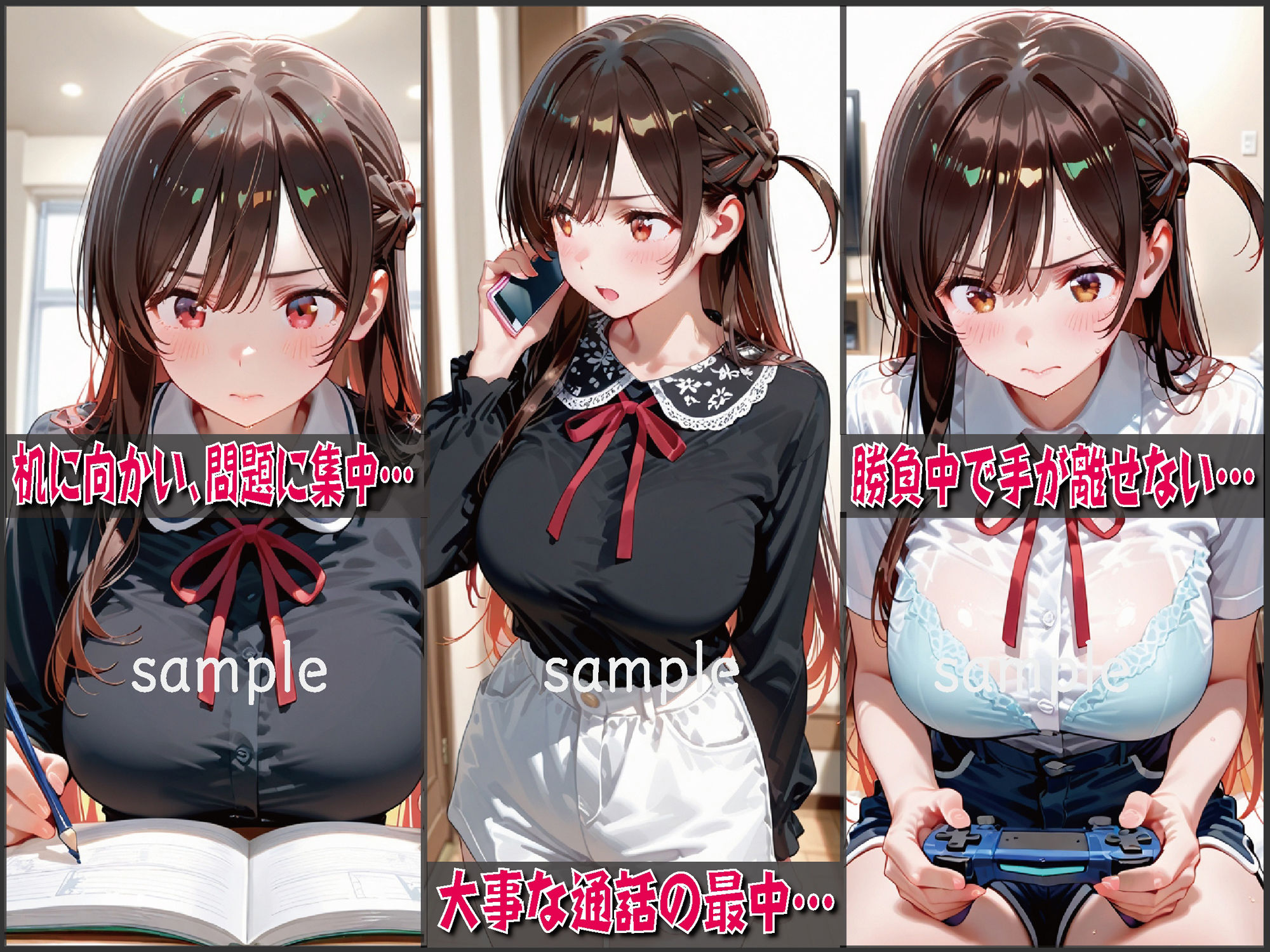 悪戯 ―集中している時ほど、壊したくなる―【豪華CG500枚収録】 画像3