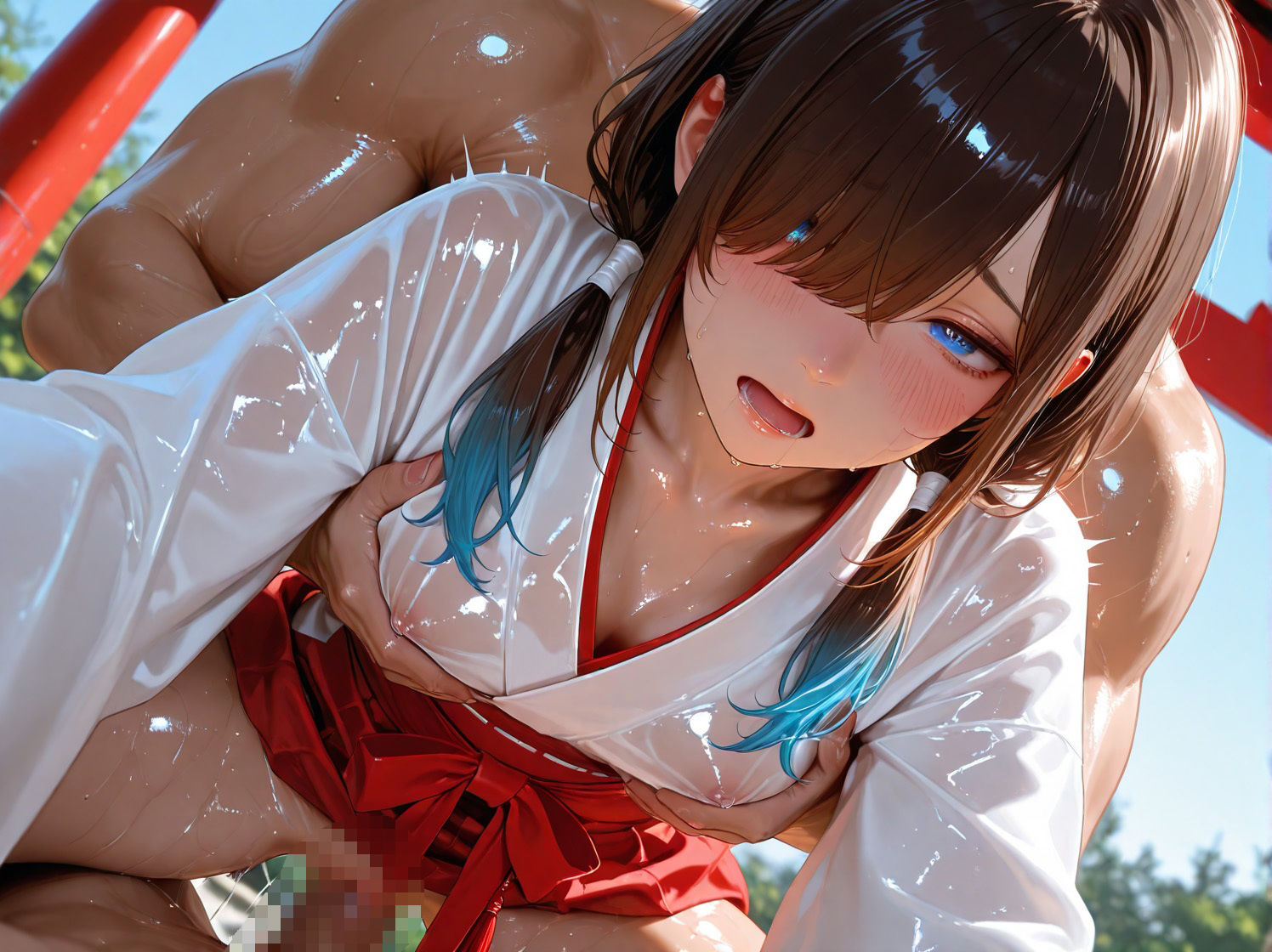 【4Kアニメ】地雷系JKとパパ活旅行汗だく援交セックス100人【103分】 画像7