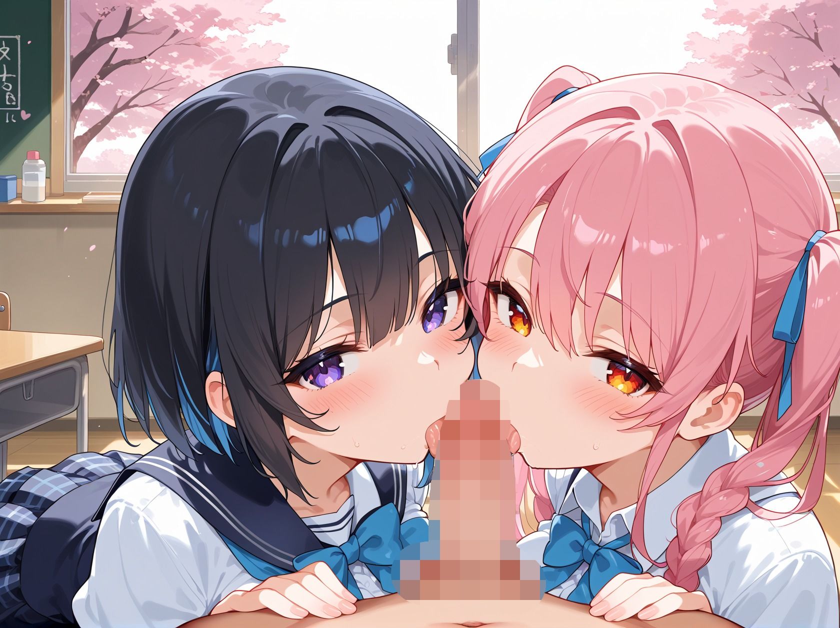 サンプル画像4:清楚な女子生徒と新米教師  禁断のイケナイ関係(あんあんつけぼー) [d_719918]