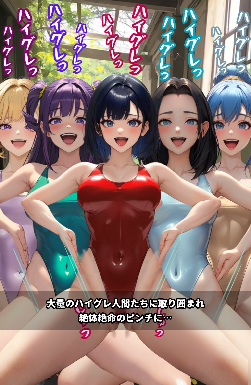 ハイグレ学園2  〜ハイグレインフルエンサーに変えられた少女たち〜 画像9