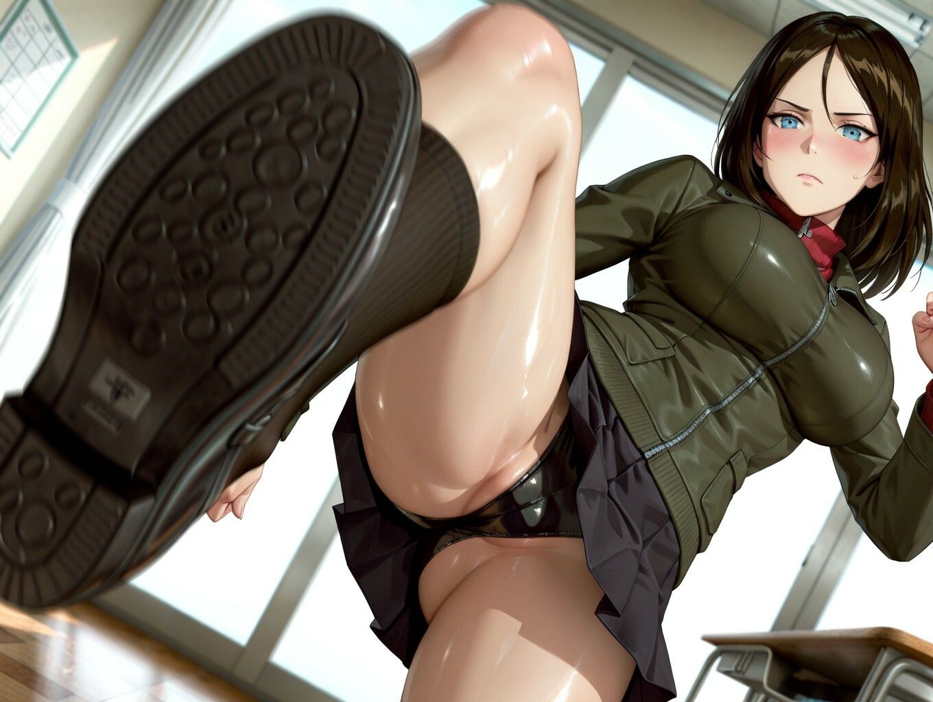 サンプル画像3:しのるのCG集「ガールズ＆パンツァー＃B1」(しのるのサークル) [d_720175]