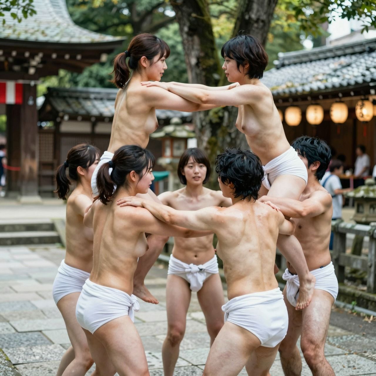 【動画】女子大生ふんどし祭り｜お祭りサークル 青春練習ドキュメント 画像9