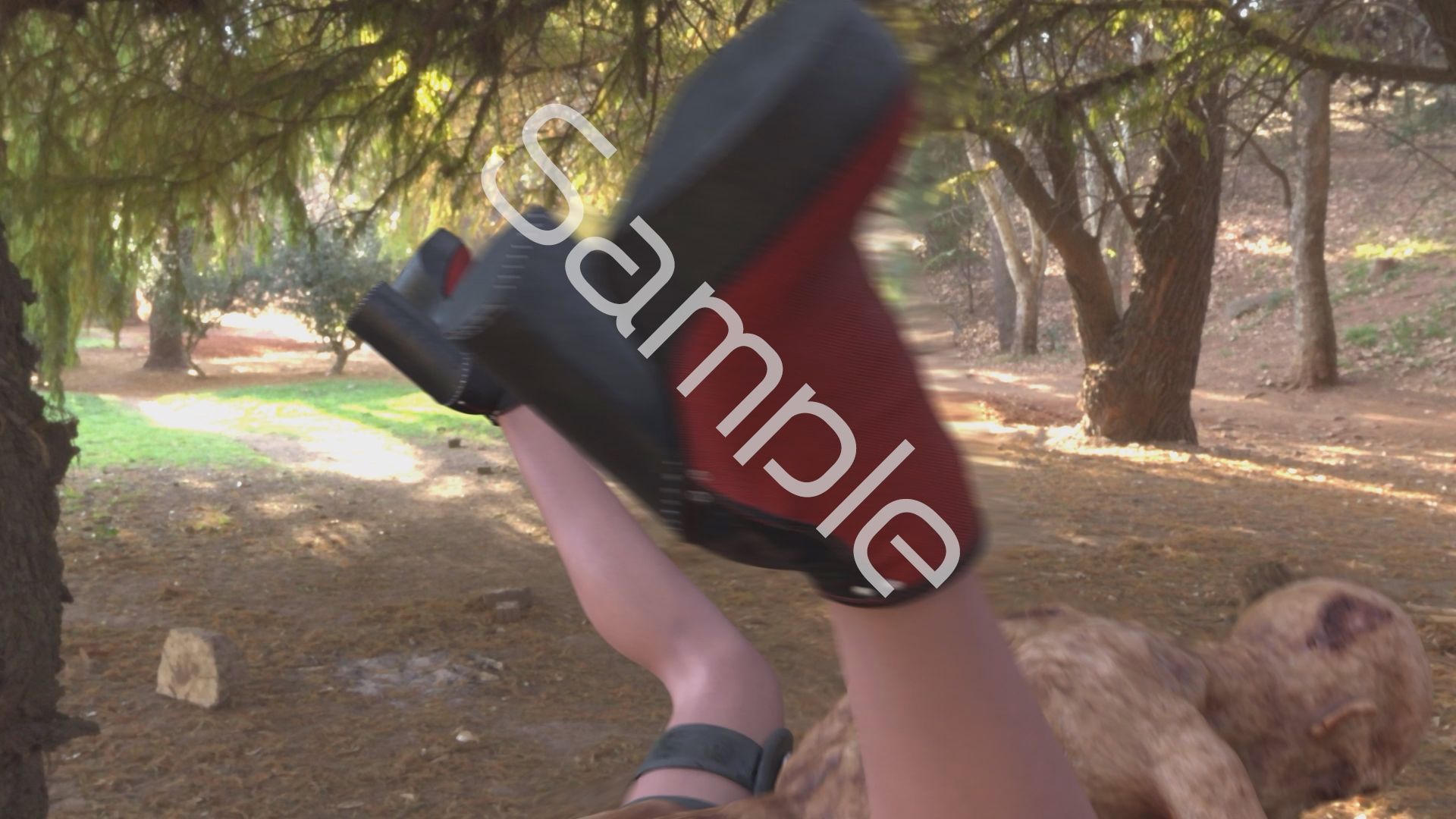 【△100】友梨が主人公のMMORPG『編隊コレクション:Re』ゲーム動画（Vol.01:ゾンビの集団によるレ○プ被害に遭ってしまう:正常位） 画像6