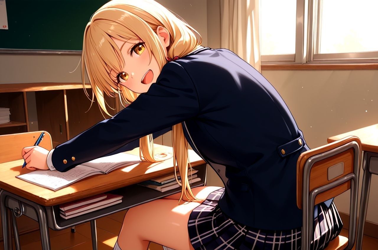 惚れられメイドのシャーリー デキ婚狙いのご主人様に今日も孕ませる勢いで中だしえっちされちゃうお話 学園えっち編 画像1