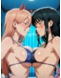 【500枚】チェンソーマンエロ画像_可愛くてセクシーな女の子たちのエッチなイラスト集_Part3