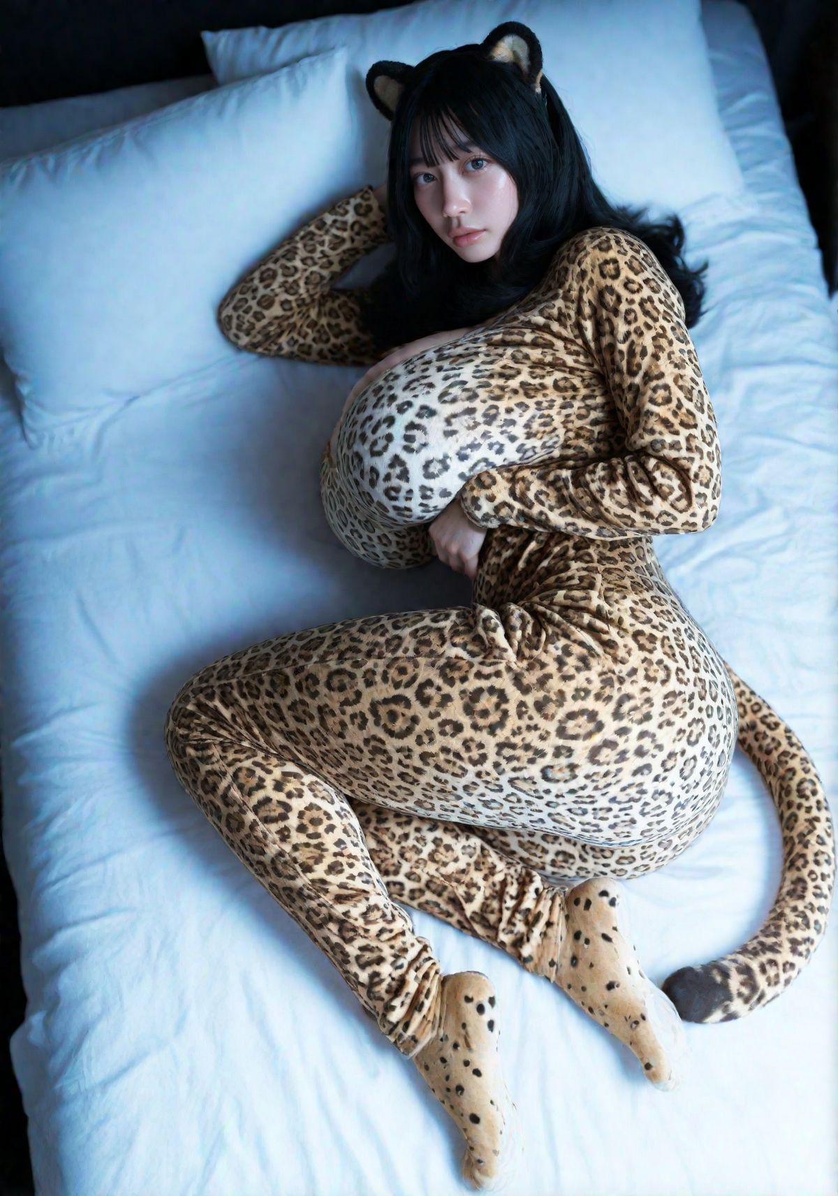 ヒョウ柄着ぐるみ彼女がエロカワ過ぎた件 画像4