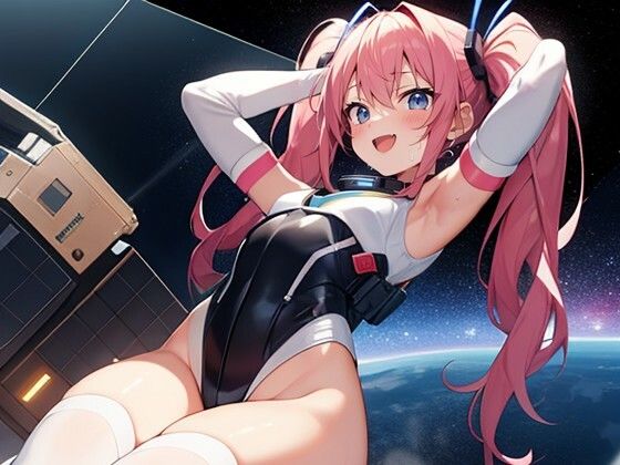 Stable Diffusionを使用して画像を生成して画像を生成しています【近未来宇宙服風美少女さん】　by　ほげふが