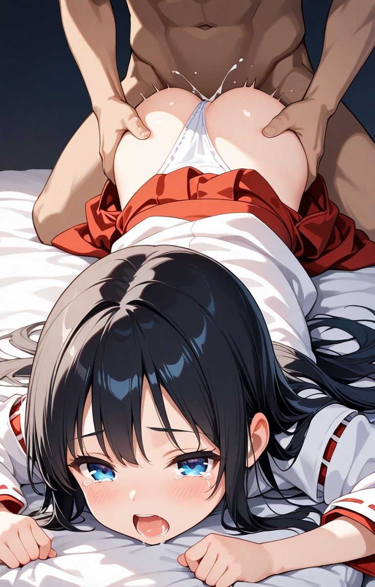 【エロ漫画】【あおいろ＊グラフィ】巫女服少女15人2026年01月号4