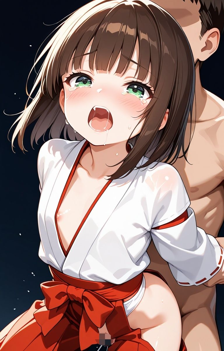 【エロ漫画】【あおいろ＊グラフィ】巫女服少女15人2026年01月号6