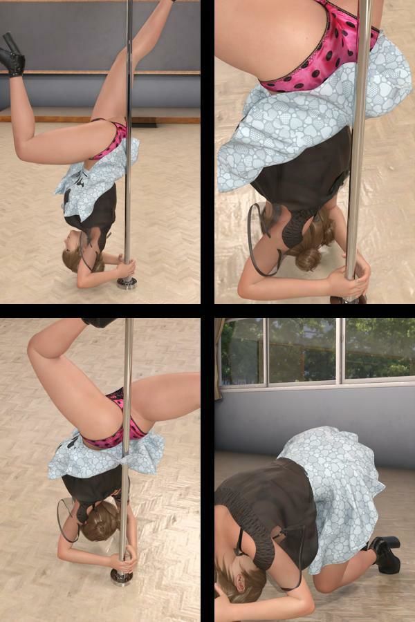 【chrl100】一ノ瀬廻里のポールダンス写真集-ON THE POLE-09c 画像2