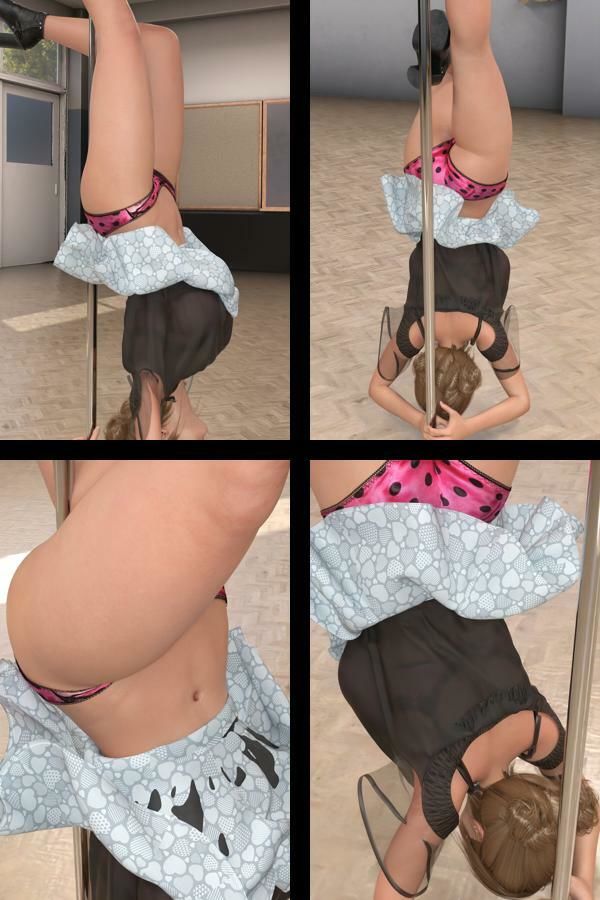 【chrl100】一ノ瀬廻里のポールダンス写真集-ON THE POLE-10c 画像2