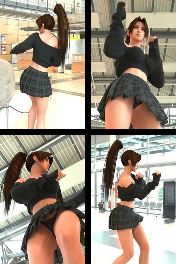 【TD100】元祖セクシー女性格闘家『不知火舞（しらぬいまい）』の写真集SexyNinja-58 画像1