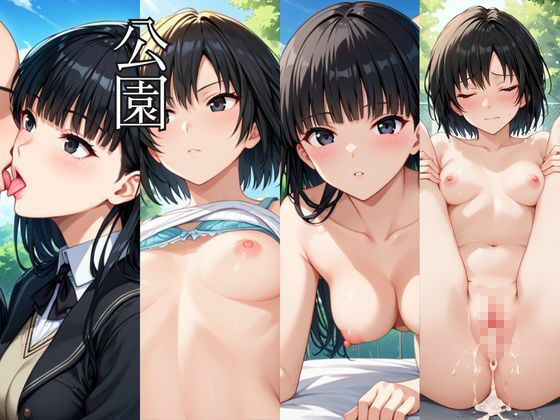 時間停止アプリでレ〇プ天国！？凝縮絶頂で最高の快感体験を！【絢○詞＆七○逢】 画像7