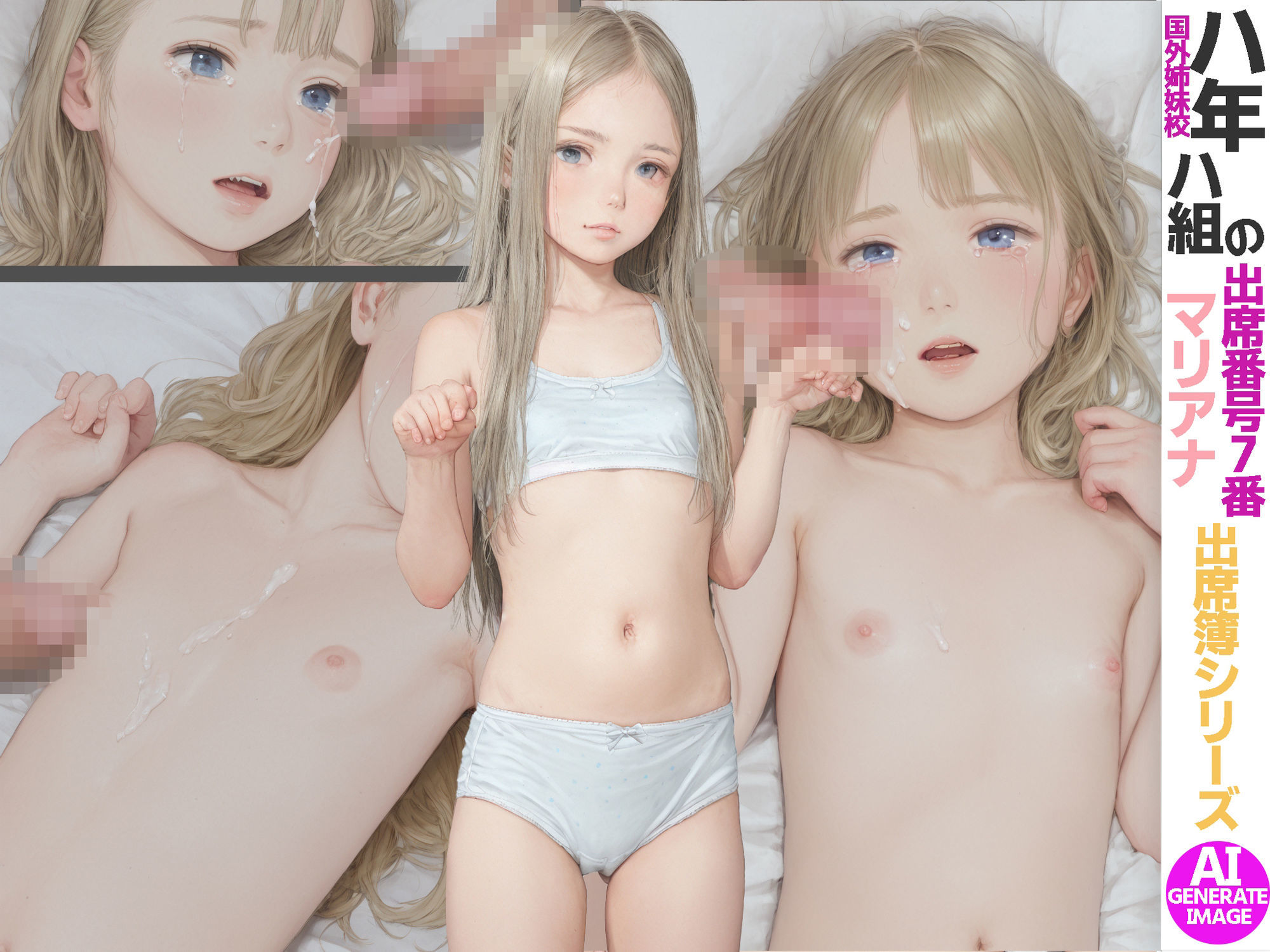 国外姉妹校八年ハ組の出席番7号番マリーナ・ソロヴィヨワ エロ漫画11