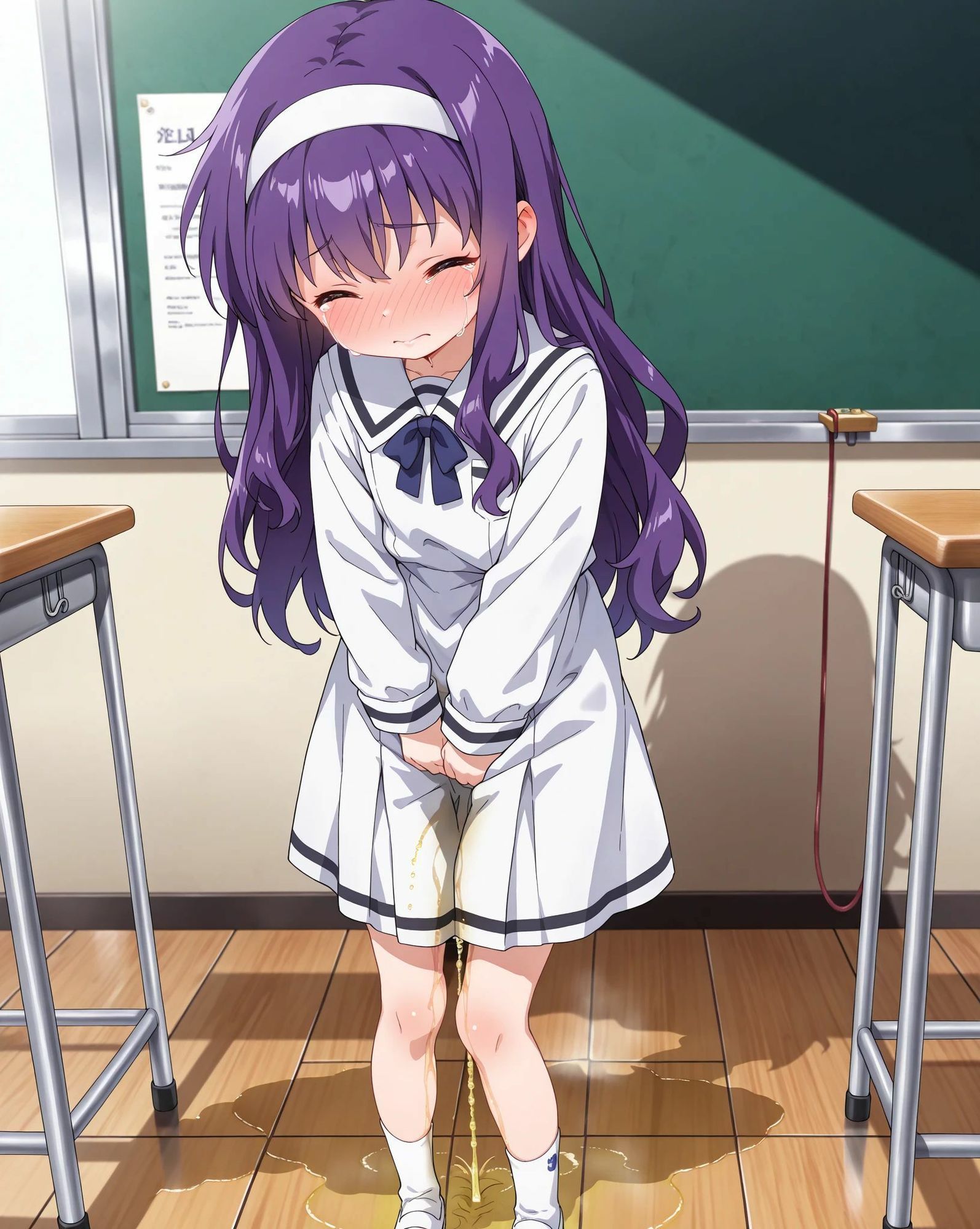 【エロ漫画】【動画】リリカルな〇は 月村〇ずか おしっこコレクション4