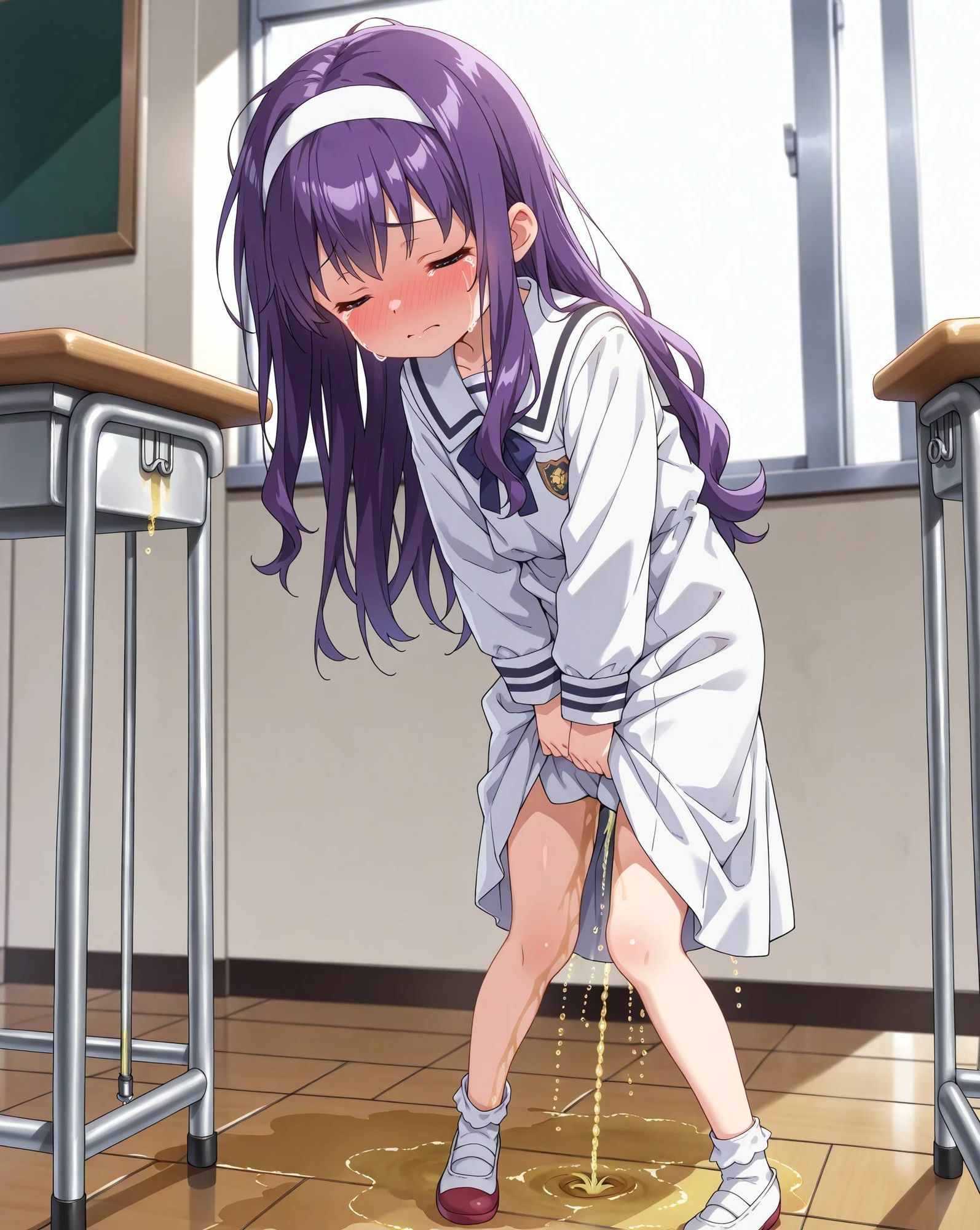 【エロ漫画】【動画】リリカルな〇は 月村〇ずか おしっこコレクション5