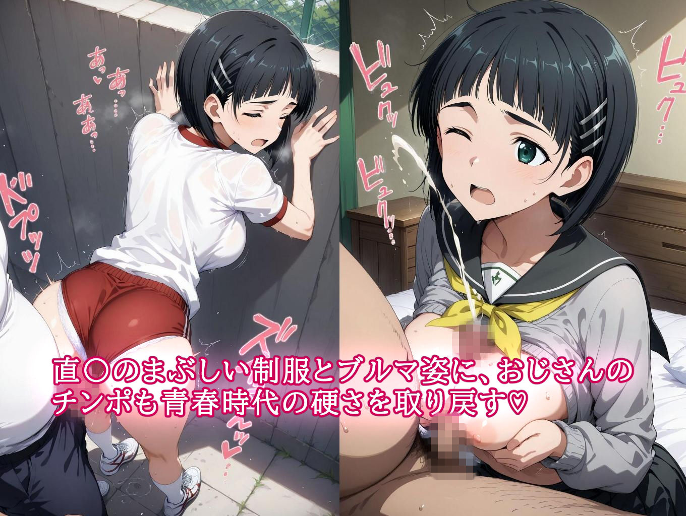 【無料エロ漫画】d_720847 この後、ゲームで出会ったおじさんと濃厚なセックスをしました。2(みみっくぼっくす)