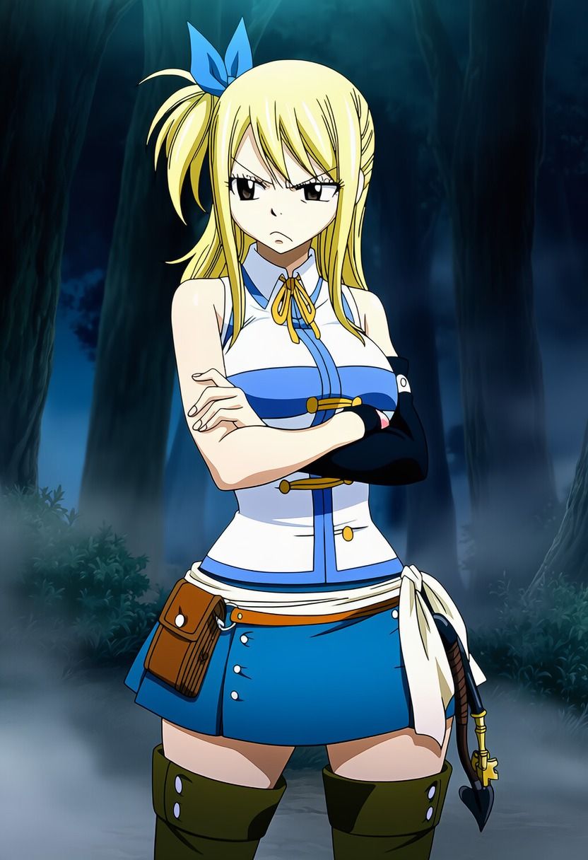 ルーシィ・ハートフィリ● vs ぬるぬる触手 サンプル2