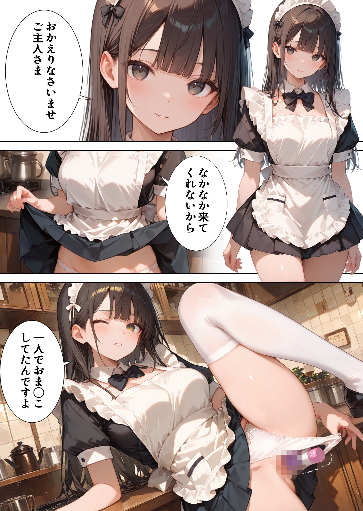 サンプル画像1:イキまくりレトロ喫茶メイド HoneyJunction25【セリフ入有】(彗星レコード) [d_720958]