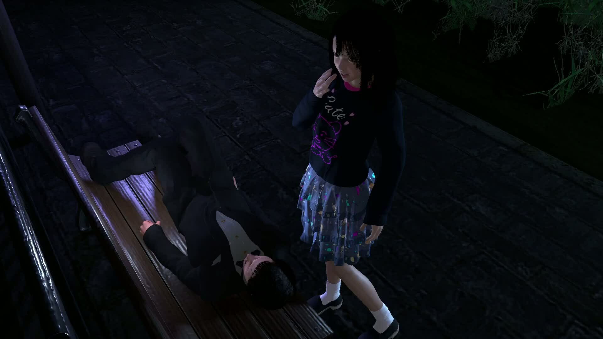 【ROMV382】ロリコン○○○にしか見えない○校生を深夜の公園でラッキースケベ「精子を見せてください！！！」 画像2