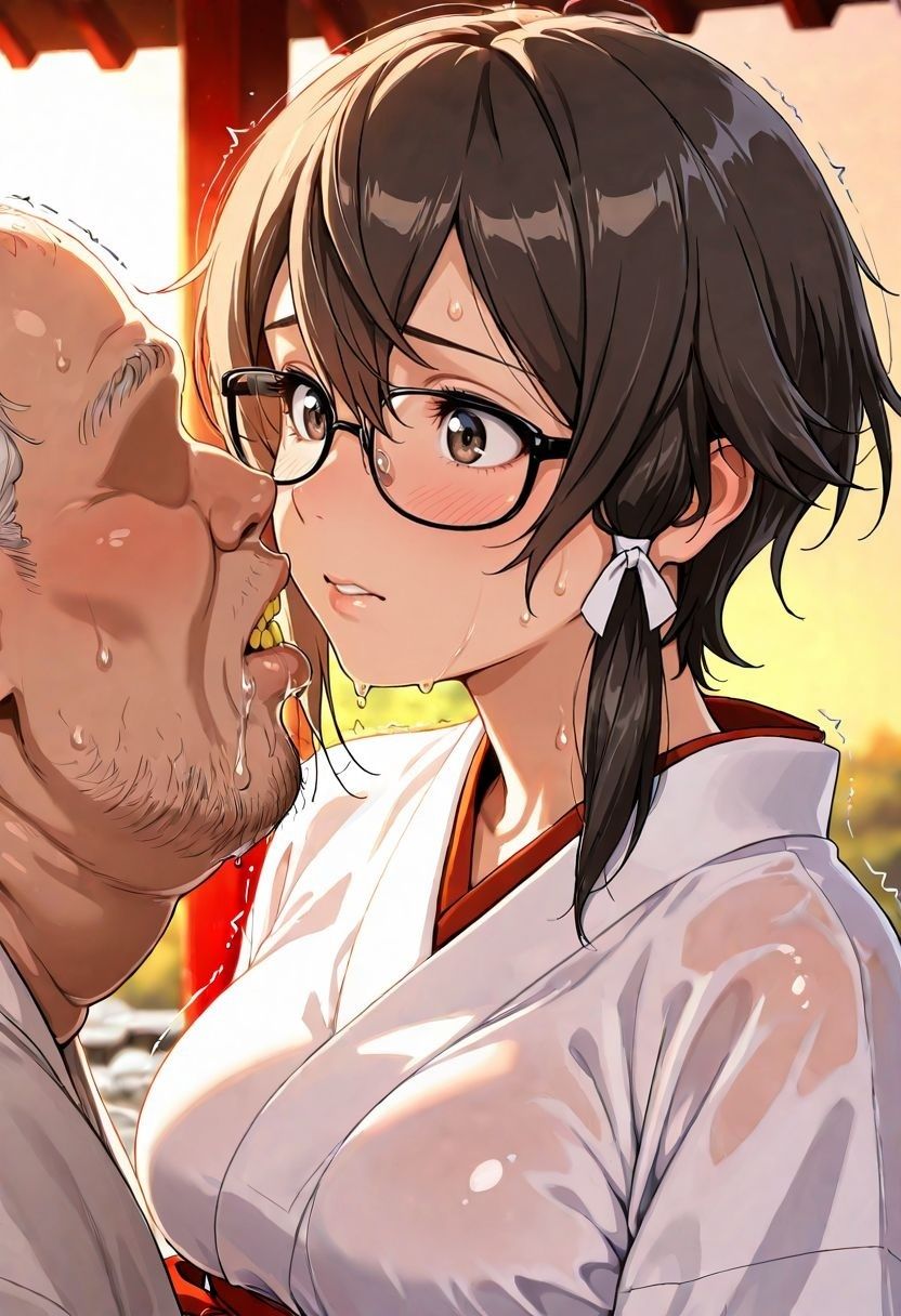 巫女バイトしてみたがバイト終わりの裏の仕事。。。〜朝田〇乃〜 画像1