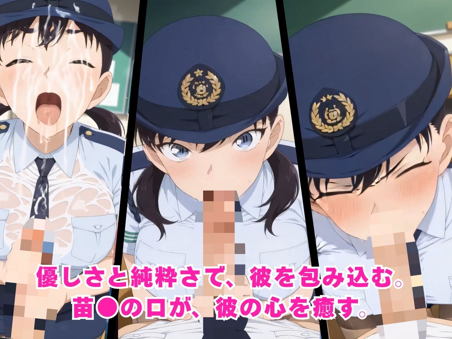 サンプル画像6:フェラチオ動画  名探偵コ●ン 編  vol.2(にこにこムービー) [d_721402]